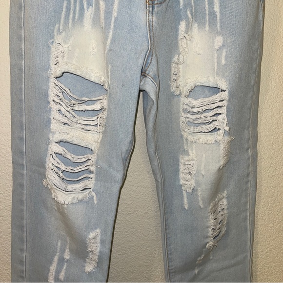 American Bazi High Rise Denim Mom Jeans Size M - Picture 4 of 8